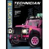 LUCKY STAR 50006 non  LUJI GUARD. bộ đồ chơi xếp lắp ráp ghép mô hình Speed Champions Racing Cars CAR WORLD LANDROVER DEFENDER Đua Xe Công Thức 696 khối