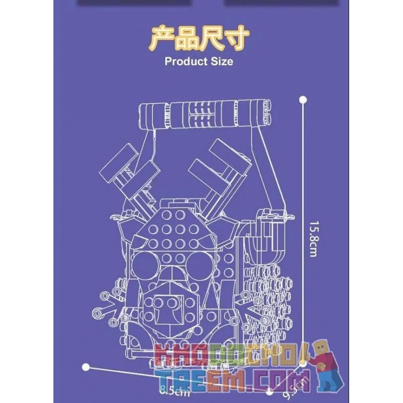 LUCKY STAR 70007-1 70007-2 70007-3 70007-4 SUPER 18K K117 non  CARRYBOX 4 MẪU bộ đồ chơi xếp lắp ráp ghép mô hình Creator Sáng Tạo 1192 khối