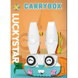 LUCKY STAR 70007-1 70007-2 70007-3 70007-4 SUPER 18K K117 non  CARRYBOX 4 MẪU bộ đồ chơi xếp lắp ráp ghép mô hình Creator Sáng Tạo 1192 khối