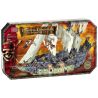 MEGA BLOKS 1067 non  NGƯỜI HÀ LAN BAY bộ đồ chơi xếp lắp ráp ghép mô hình Pirates Of The Caribbean FLYING DUCHMAN Cướp Biển Vùng Caribe 240 khối