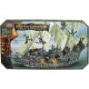 MEGA BLOKS 1029 non  NGƯỜI HÀ LAN BAY bộ đồ chơi xếp lắp ráp ghép mô hình Pirates Of The Caribbean FLYING DUTCHMAN Cướp Biển Vùng Caribe 235 khối