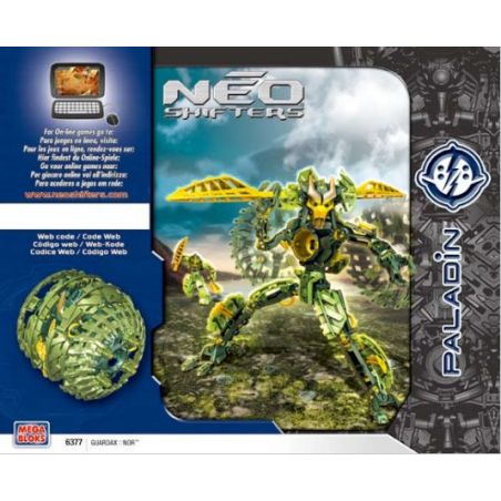 MEGA BLOKS 6377 non  CŨNG KHÔNG bộ đồ chơi xếp lắp ráp ghép mô hình Computer Games GUARDAX::NOR Trò Chơi 60 khối