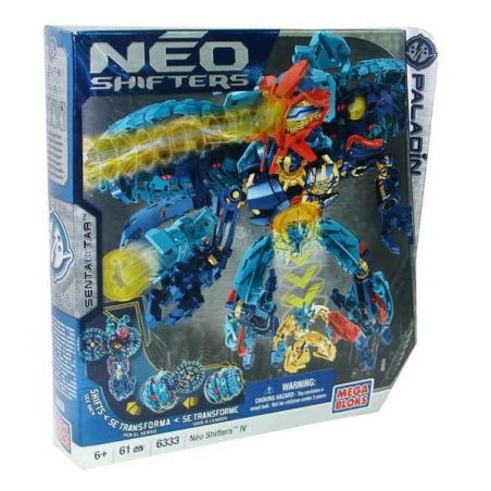 MEGA BLOKS 6333 non  TAR. bộ đồ chơi xếp lắp ráp ghép mô hình Power Rangers Super Sentai SENTAI::TAR 5 Anh Em Siêu Nhân 61 khối