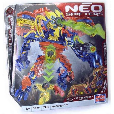 MEGA BLOKS 6331 non  TEPHRA <> REY bộ đồ chơi xếp lắp ráp ghép mô hình  TEPHRA<> REY Kỹ Thuật Công Nghệ Cao Mô Hình Phương Tiện 53 khối