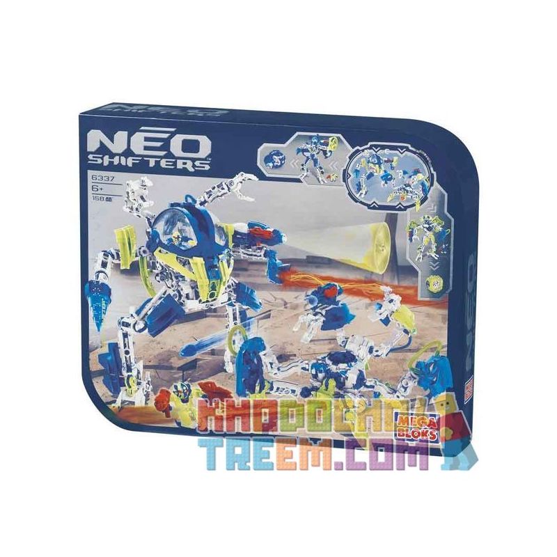 MEGA BLOKS 6337 non Lego SHIFTER. bộ đồ chơi xếp lắp ráp ghép mô hình Computer Games SPLIT::SHIFTER Trò Chơi 158 khối