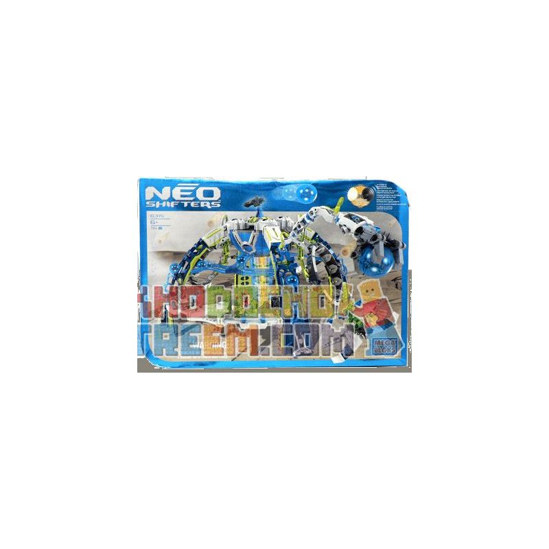 MEGA BLOKS 6315 non Lego CƠ SỞ NĂNG LƯỢNG bộ đồ chơi xếp lắp ráp ghép mô hình Computer Games HYDRAX::ENERGY BASE Trò Chơi 115 khối