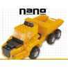 MEGA BLOKS 5954 non  PHƯƠNG TIỆN GIAO THÔNG CƠ KHÍ bộ đồ chơi xếp lắp ráp ghép mô hình Mini Modular CONSTRUCTION HAULER Đường Phố Thu Nhỏ 120 khối