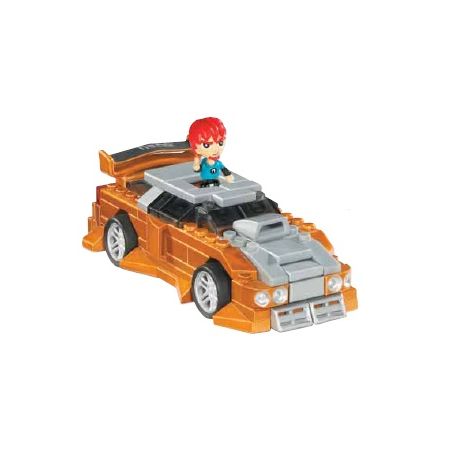 MEGA BLOKS 5907 non  XE THỂ THAO ĐƯỜNG PHỐ bộ đồ chơi xếp lắp ráp ghép mô hình Speed Champions Racing Cars STREET RACER Đua Xe Công Thức 110 khối