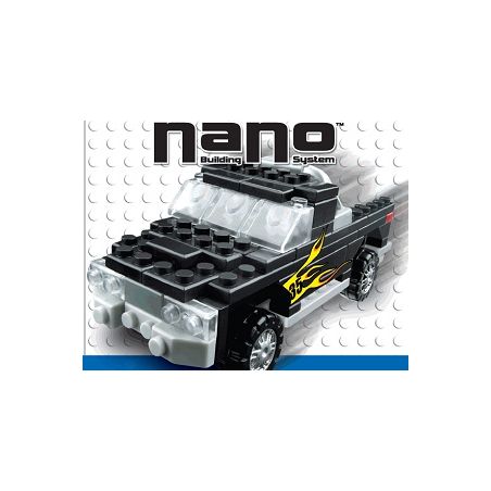 MEGA BLOKS 5905 non  NGƯỜI CHẠY ĐƯỜNG TRƯỜNG bộ đồ chơi xếp lắp ráp ghép mô hình Mini Modular OFF ROAD RUNNER Đường Phố Thu Nhỏ 85 khối