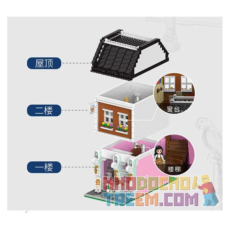 XINGBAO XB-01010 01010 XB01010 non  CỬA HÀNG ĐỒ CHƠI bộ đồ chơi xếp lắp ráp ghép mô hình Modular Buildings EUROPA TOY STORE Mô Hình Nhà Cửa 3610 khối XINGBAO XB-01010 01010 XB01010 non  CỬA HÀNG ĐỒ CHƠI bộ đồ chơi xếp lắp ráp ghép mô hình Modular Buildings EUROPA TOY STORE Mô Hình Nhà Cửa 3610 khối