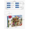 XINGBAO XB-01009 01009 XB01009 non  CỬA HÀNG TẠP HÓA bộ đồ chơi xếp lắp ráp ghép mô hình Modular Buildings EUROPA GROCERY STORE Mô Hình Nhà Cửa 4195 khối