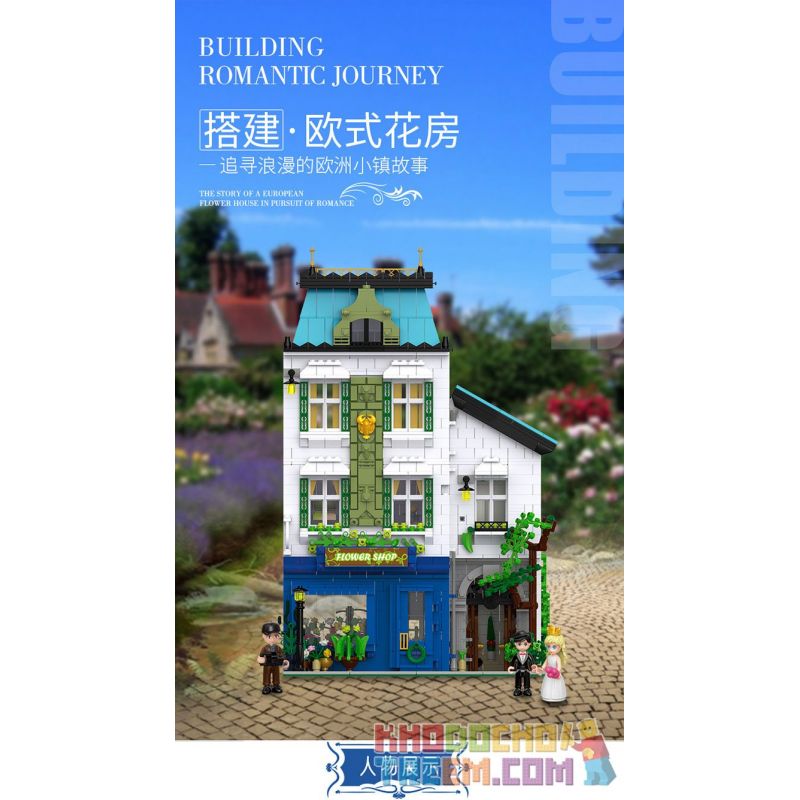 XINGBAO XB-01008 01008 XB01008 non  PHÒNG HOA bộ đồ chơi xếp lắp ráp ghép mô hình Modular Buildings EUROPA FLOWER ROOM Mô Hình Nhà Cửa 3310 khối XINGBAO XB-01008 01008 XB01008 non  PHÒNG HOA bộ đồ chơi xếp lắp ráp ghép mô hình Modular Buildings EUROPA FLOWER ROOM Mô Hình Nhà Cửa 3310 khối