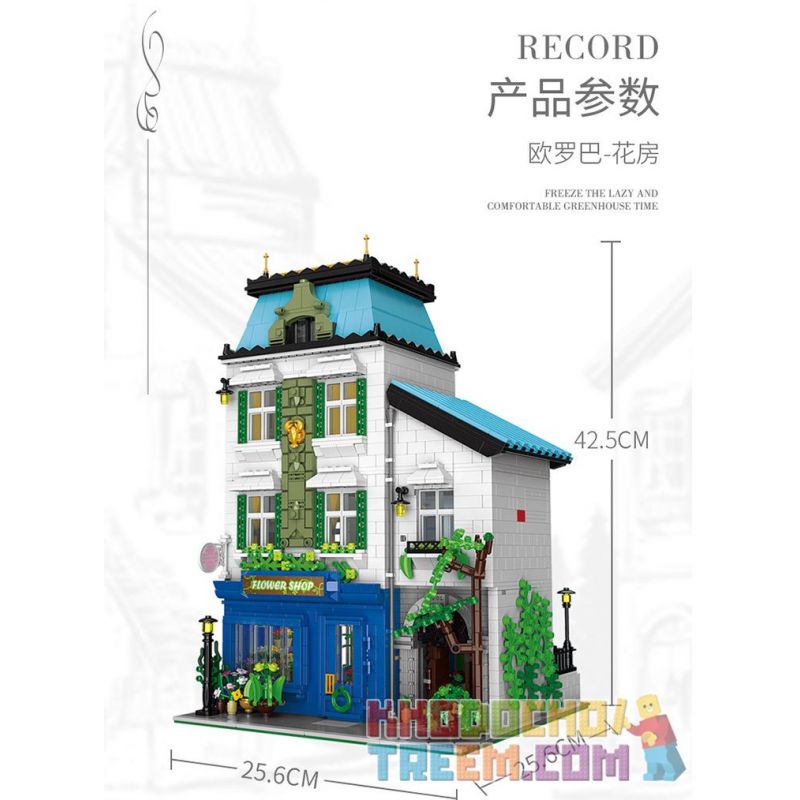 XINGBAO XB-01008 01008 XB01008 non  PHÒNG HOA bộ đồ chơi xếp lắp ráp ghép mô hình Modular Buildings EUROPA FLOWER ROOM Mô Hình Nhà Cửa 3310 khối XINGBAO XB-01008 01008 XB01008 non  PHÒNG HOA bộ đồ chơi xếp lắp ráp ghép mô hình Modular Buildings EUROPA FLOWER ROOM Mô Hình Nhà Cửa 3310 khối