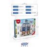 XINGBAO XB-01007 01007 XB01007 non  NHÀ HÀNG bộ đồ chơi xếp lắp ráp ghép mô hình Modular Buildings EUROPA DINING ROOM Mô Hình Nhà Cửa 3200 khối