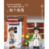 XINGBAO XB-01007 01007 XB01007 non  NHÀ HÀNG bộ đồ chơi xếp lắp ráp ghép mô hình Modular Buildings EUROPA DINING ROOM Mô Hình Nhà Cửa 3200 khối