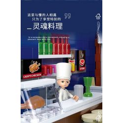 XINGBAO XB-01007 01007 XB01007 non  NHÀ HÀNG bộ đồ chơi xếp lắp ráp ghép mô hình Modular Buildings EUROPA DINING ROOM Mô Hình Nhà Cửa 3200 khối XINGBAO XB-01007 01007 XB01007 non  NHÀ HÀNG bộ đồ chơi xếp lắp ráp ghép mô hình Modular Buildings EUROPA DINING ROOM Mô Hình Nhà Cửa 3200 khối