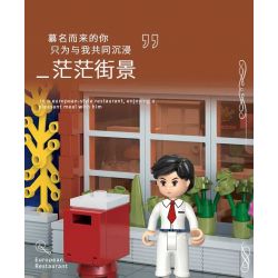 XINGBAO XB-01007 01007 XB01007 non  NHÀ HÀNG bộ đồ chơi xếp lắp ráp ghép mô hình Modular Buildings EUROPA DINING ROOM Mô Hình Nhà Cửa 3200 khối XINGBAO XB-01007 01007 XB01007 non  NHÀ HÀNG bộ đồ chơi xếp lắp ráp ghép mô hình Modular Buildings EUROPA DINING ROOM Mô Hình Nhà Cửa 3200 khối