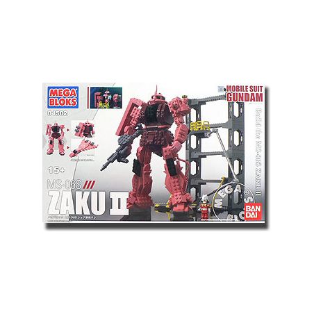 MEGA BLOKS 4502 non  MS-06S ZAKU II bộ đồ chơi xếp lắp ráp ghép mô hình Frozen Nữ Hoàng Băng Giá 800 khối