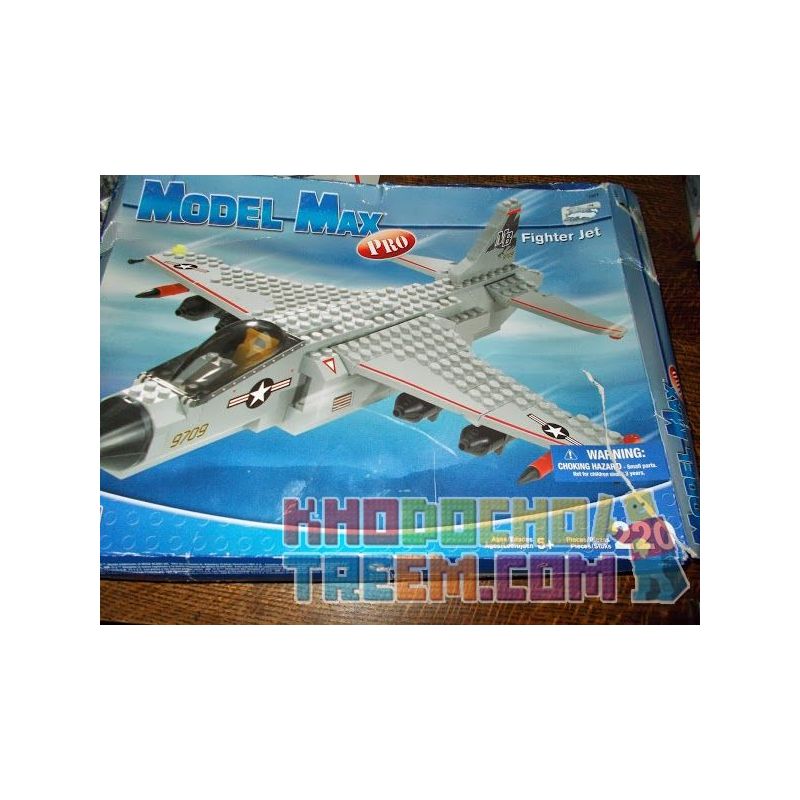 MEGA BLOKS 1311 non Lego MÁY BAY CHIẾN ĐẤU PHẢN LỰC bộ đồ chơi xếp lắp ráp ghép mô hình Military Army FIGHTER JET Quân Sự Bộ Đội 240 khối