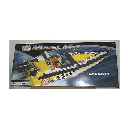MEGA BLOKS 9729 9782 non  WAVE RACER. bộ đồ chơi xếp lắp ráp ghép mô hình 430 khối