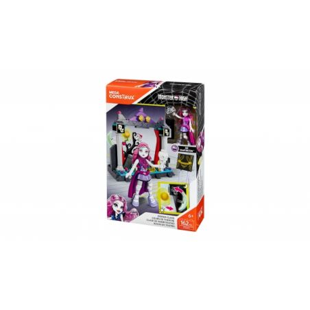 MEGA BLOKS FFD29 non  LỚP HỌC KỊCH bộ đồ chơi xếp lắp ráp ghép mô hình Monster High DRAMA CLASS 162 khối
