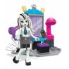 MEGA BLOKS DPK35 non  SCHOOL SALON SALON SALON bộ đồ chơi xếp lắp ráp ghép mô hình Monster High SCHOOL TEEN SCREAM SALON SET