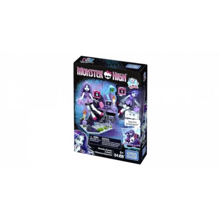 MEGA BLOKS DLB79 non  CỘT TIN ĐỒN MA QUÁI bộ đồ chơi xếp lắp ráp ghép mô hình Monster High GHOSTLY GOSSIP COLUMN 84 khối