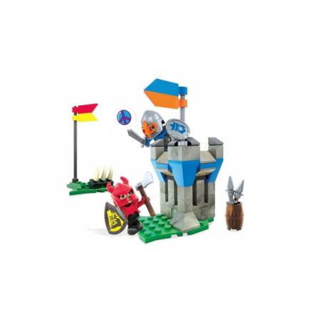 MEGA BLOKS FNY00 non  THÁP PHÒNG THỦ bộ đồ chơi xếp lắp ráp ghép mô hình Medieval Castle TOWER STRIKE Chiến Tranh Trung Cổ 254 khối