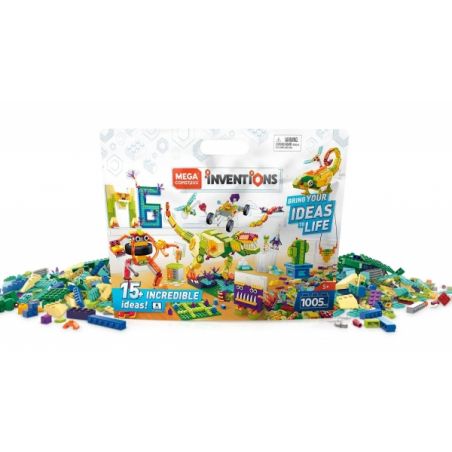 MEGA BLOKS FWP31 non  BỘ XÂY DỰNG SANG TRỌNG bộ đồ chơi xếp lắp ráp ghép mô hình Creator DELUXE BUILDING SET Sáng Tạo 1005 khối