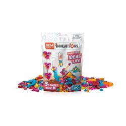 MEGA BLOKS FWP25 non  BỘ XÂY DỰNG KẸO bộ đồ chơi xếp lắp ráp ghép mô hình Creator CANDY BRICK BUILDING SET Sáng Tạo 200 khối