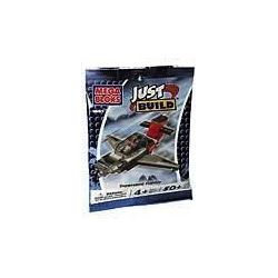 MEGA BLOKS 1682 non  MÁY BAY CHIẾN ĐẤU SIÊU THANH bộ đồ chơi xếp lắp ráp ghép mô hình SUPERSONIC FIGHTER 51 khối