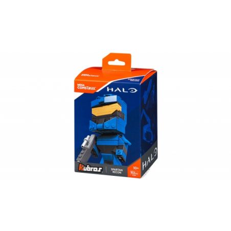 MEGA BLOKS DXB91 non  HƯỚNG ĐẠO SINH SPARTAN bộ đồ chơi xếp lắp ráp ghép mô hình Brickheadz SPARTAN RECON Nhân Vật Đầu To 153 khối