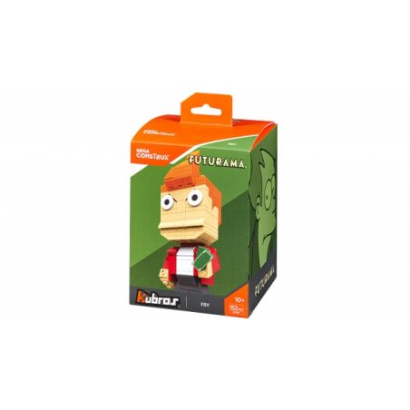 MEGA BLOKS DXB89 non  CHIÊN bộ đồ chơi xếp lắp ráp ghép mô hình Brickheadz FRY Nhân Vật Đầu To 152 khối