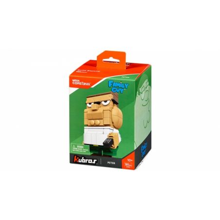 MEGA BLOKS DXB83 non  PETER. bộ đồ chơi xếp lắp ráp ghép mô hình Brickheadz Nhân Vật Đầu To 181 khối