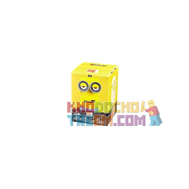 MEGA BLOKS DTW64 non Lego KEVIN. bộ đồ chơi xếp lắp ráp ghép mô hình Brickheadz Nhân Vật Đầu To 147 khối