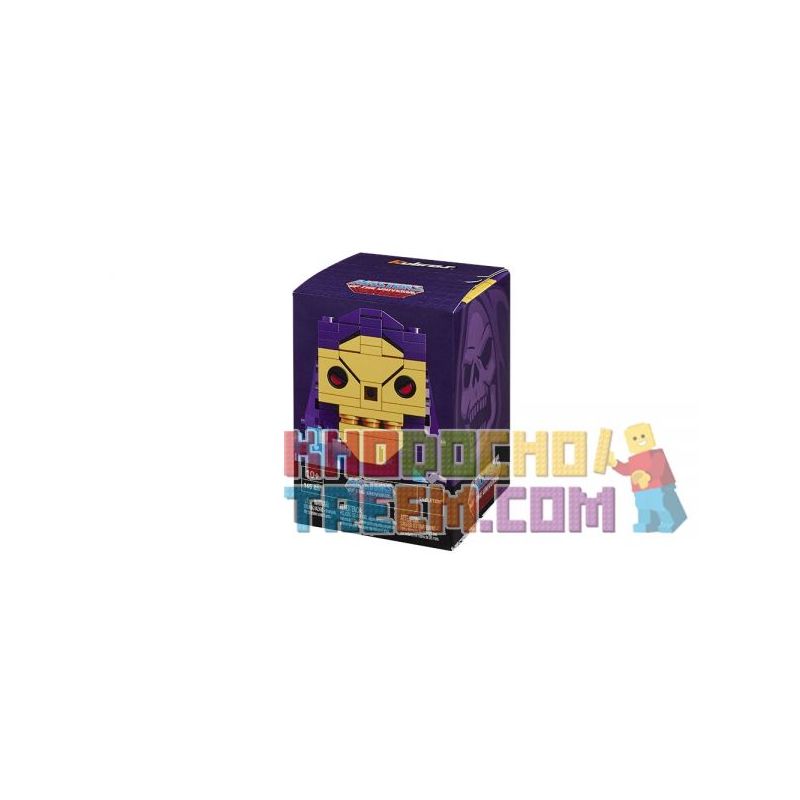 MEGA BLOKS DPH90 non Lego VUA XƯƠNG bộ đồ chơi xếp lắp ráp ghép mô hình Brickheadz SKELETOR™ Nhân Vật Đầu To 165 khối