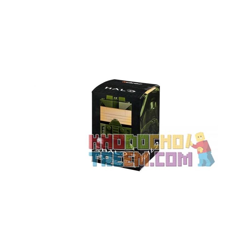 MEGA BLOKS DPH88 non Lego TRUNG SĨ bộ đồ chơi xếp lắp ráp ghép mô hình Brickheadz MASTER CHIEF Nhân Vật Đầu To 147 khối