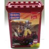 MEGA BLOKS 9603 non  TORCH MACHINE. bộ đồ chơi xếp lắp ráp ghép mô hình Medieval Castle CATAPULT Chiến Tranh Trung Cổ 190 khối