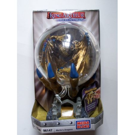 MEGA BLOKS 96147 non  RỒNG AURELIDOR CỦA MEILIN bộ đồ chơi xếp lắp ráp ghép mô hình Movie & Game Phim Và Trò Chơi 13 khối