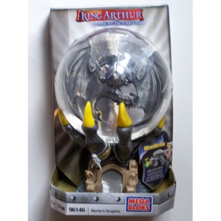 MEGA BLOKS 96146 non  RỒNG CỦA MERLIN IVYWELK bộ đồ chơi xếp lắp ráp ghép mô hình Movie & Game Phim Và Trò Chơi 14 khối