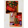 SEMBO 601145 non  CÂY QUẤT NHẠC NHẸ bộ đồ chơi xếp lắp ráp ghép mô hình Seasonal Mùa Lễ Hội 666 khối