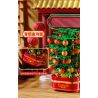 SEMBO 601145 non  CÂY QUẤT NHẠC NHẸ bộ đồ chơi xếp lắp ráp ghép mô hình Seasonal Mùa Lễ Hội 666 khối