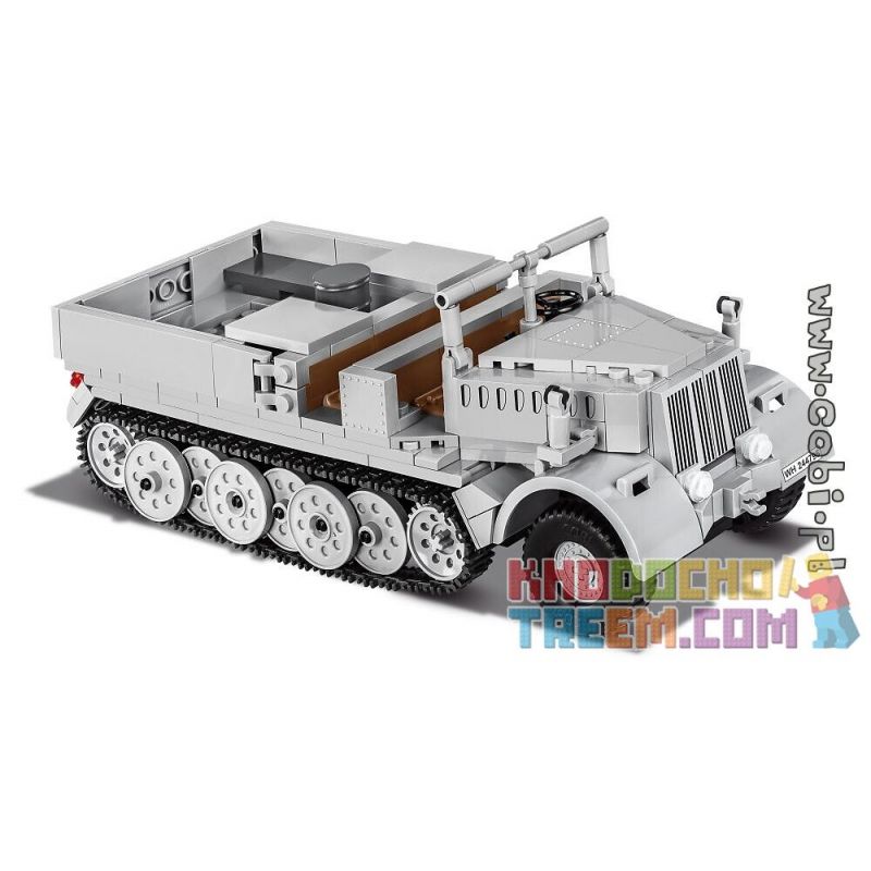 COBI 2522 non Lego XE BÁN TẢI SDKFZ 9 bộ đồ chơi xếp lắp ráp ghép mô hình Military Army SD.KFZ 9 FAMO Quân Sự Bộ Đội 412 khối