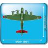 COBI 5703 non  MÁY BAY NÉM BOM BOEING B-17 SKYFORT bộ đồ chơi xếp lắp ráp ghép mô hình Military Army BOEING™ B-17G FLYING FORTRESS™ Quân Sự Bộ Đội 920 khối