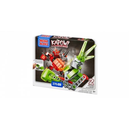 MEGA BLOKS 94215 non  BASH SO VỚI NITRO SHOWDOWN bộ đồ chơi xếp lắp ráp ghép mô hình BASH VS. NITRO SHOWDOWN 270 khối