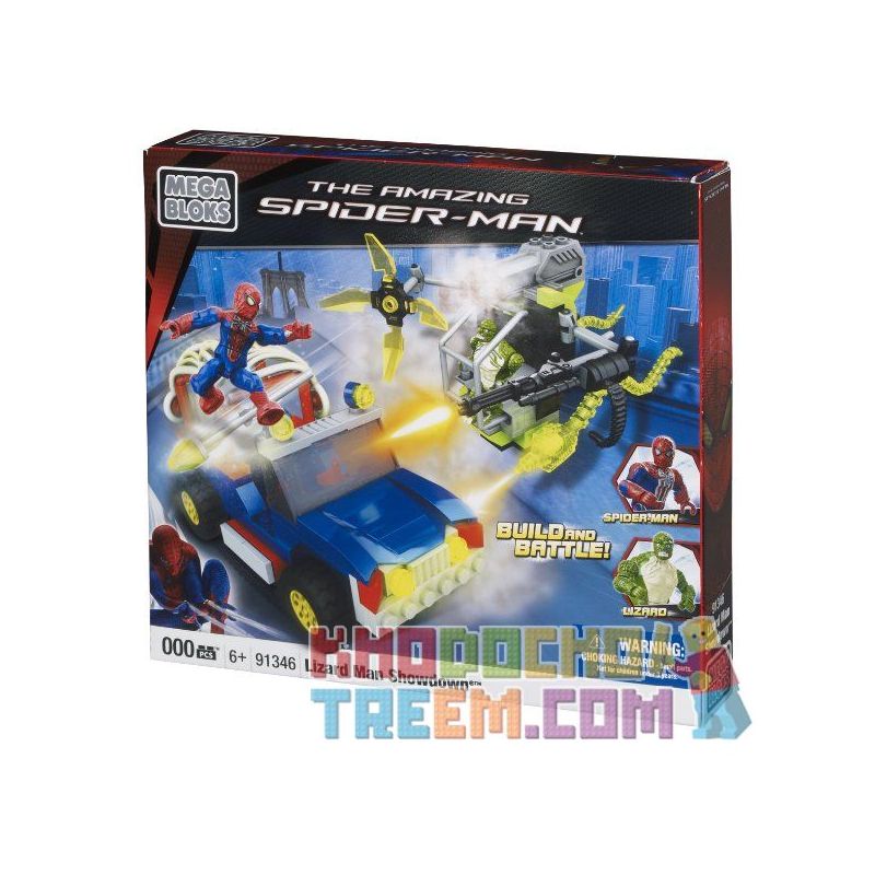 MEGA BLOKS 91346 non Lego TRẬN ĐẤU TRÊN CẦU bộ đồ chơi xếp lắp ráp ghép mô hình Movie & Game BRIDGE SHOWDOWN Phim Và Trò Chơi 250 khối