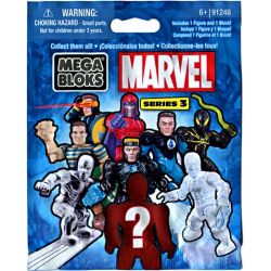 MEGA BLOKS 91248W Xếp hình kiểu Lego MARVEL SUPER HEROES Marvel Micro Action Figures - Series 3 Mourning Motrive Motion Series 3 2 khối