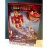 MEGA BLOKS 1973 non  CUỘC KHÔNG KÍCH CỦA NGƯỜI SẮT MARK IV bộ đồ chơi xếp lắp ráp ghép mô hình Marvel Super Heroes MARK IV AERIAL ATTACK Siêu Anh Hùng Marvel 37 khối