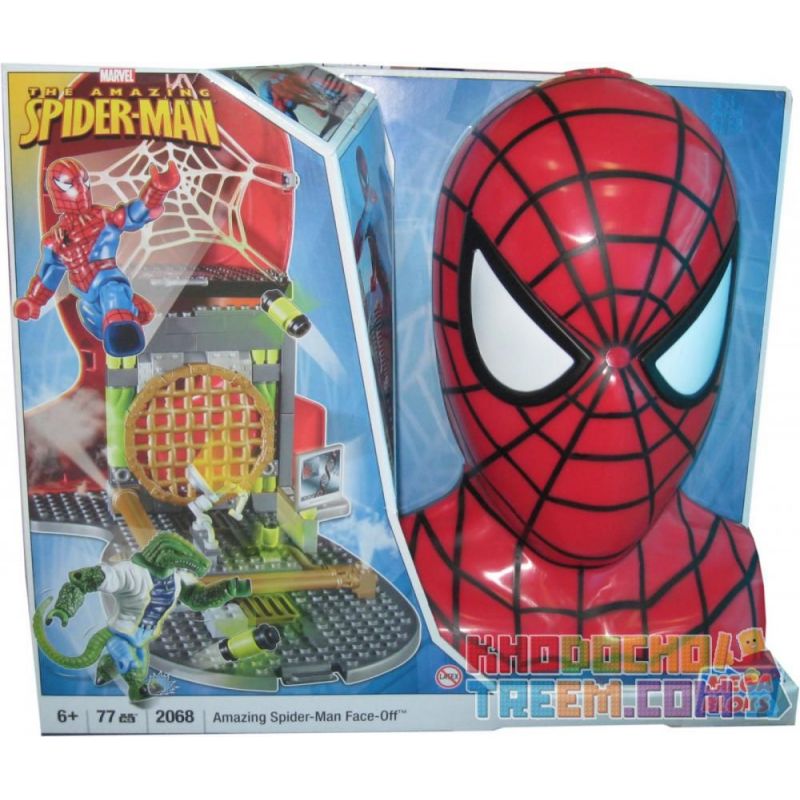 MEGA BLOKS 2068 Xếp hình kiểu Lego Spider-Man Amazing Spider-Man Face Off  The Amazing Spider-Man Face Changer Khuôn Mặt Người Nhện Phi Thường giá sốc  rẻ nhất