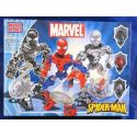 MEGA BLOKS 1994 non Lego BỘ SƯU TẬP NGƯỜI NHỆN bộ đồ chơi xếp lắp ráp ghép mô hình Spider-Man SPIDER-MAN COLLECTOR\'S PACK 105 khối